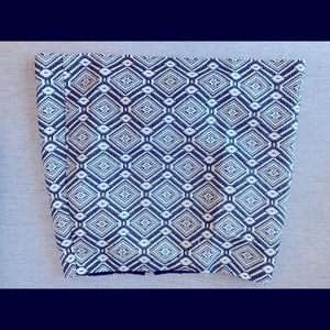 Black and White Patterned Jcrew skirt-size 8